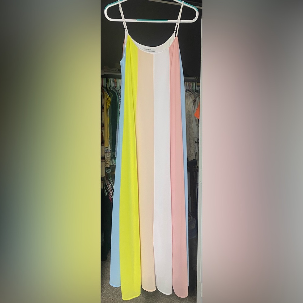 NWOT Pastel Trapeze Dress